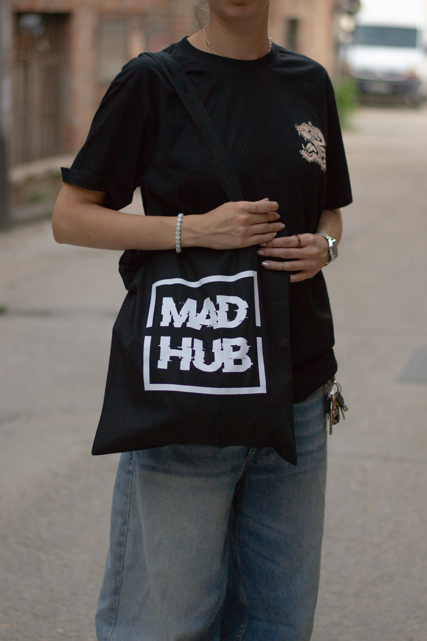 LOGO CANVAS BAG